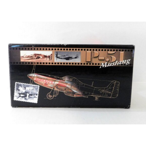 P-51 Mustang Diecast Model 1:48 Motor Max 76336 WWII Airplane Display - Picture 6 of 9